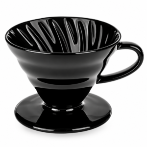 V60 Seramik Demleme Kırmızı / Siyah