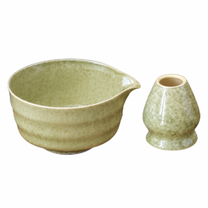 Matcha Çayı Hazırlama Seramik 2'li Set